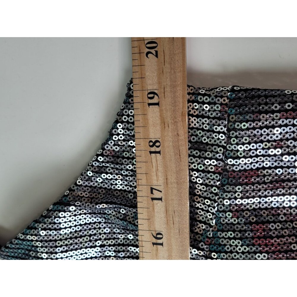 Wild Fable Sequin sleeveless mini party dress L Bling Sparkly Swiftie Y2K - Picture 7 of 12